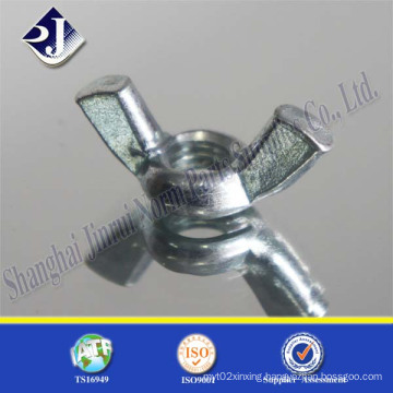 Blue Zinc Wing Screw Butterfly Nut